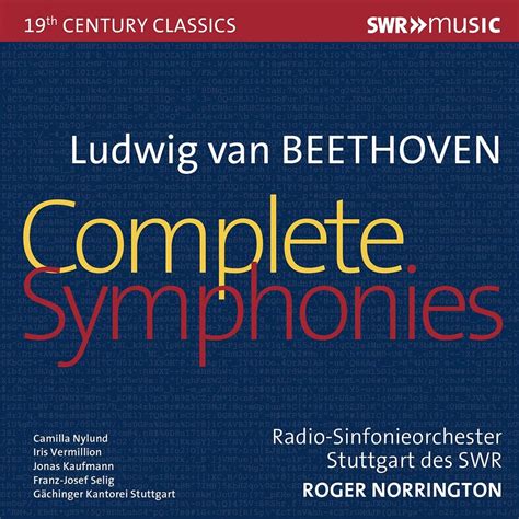 Ludwig Van Beethoven Complete Symphonies Cd Box Set Free Shipping Over £20 Hmv Store