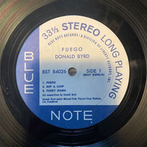 Yahoo Donald Byrd Fuego Lp Blue Note