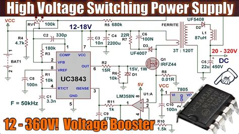 High Voltage Dc Dc Converter Schematic