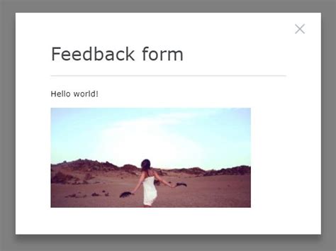 Elegant Responsive JQuery Modal Window Plugin Fit Modal Free JQuery