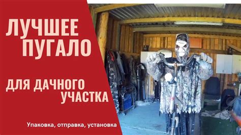 ЛУЧШЕЕ ПУГАЛО ДЛЯ ДАЧИ, САДА И ОГОРОДА. ОТПРАВКА. УПАКОВКА. УСТАНОВКА ...
