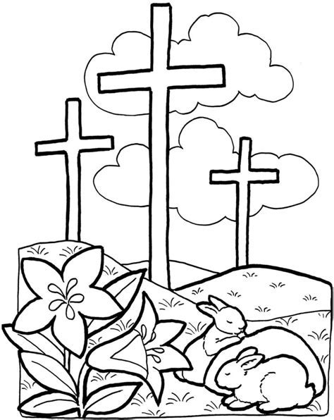 Religious Easter Coloring Pages - Best Coloring Pages For Kids