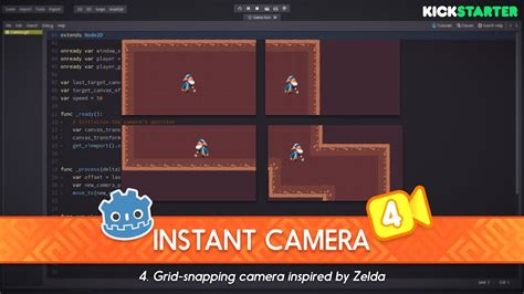 Zelda Like Custom Camera Instant Room Transitions In Godot Youtube