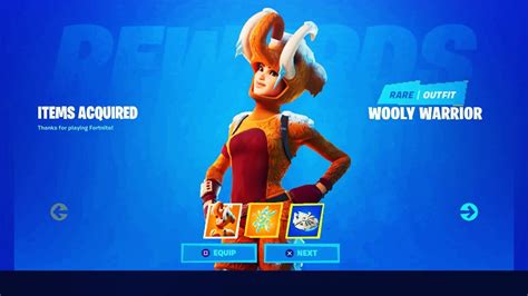 Fortnite How To Get The Wooly Warrior Skin Fortnite Warrior Winter