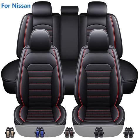 Car Seat Covers For Nissan Murano 5 Seats Waterproof PU Leather