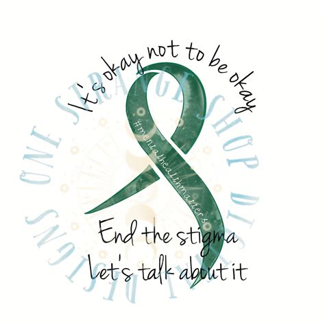 Mental Health Awareness Ribbon Download Clipart Shirt Design Sticker ...