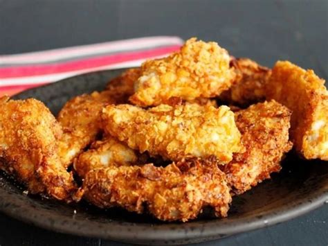 Poulet Pan Aux Corn Flakes L Actifry Recette Recette Poulet Pan