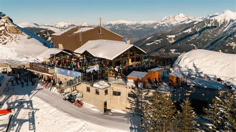 Red La Croix De Culet After Ski Restaurant