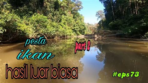 Tahan Jaring Ikan Sungai Hasil Luar Biasa Padu Part 2 Eps73 YouTube