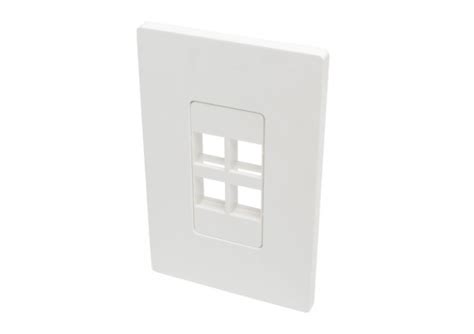 Tripp Lite By Eaton Placa De Pared Universal Puertos Blanco