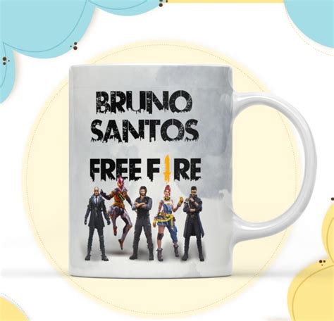 Plantilla Para Taza Free Fire