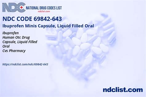 Ndc Ibuprofen Minis Capsule Liquid Filled Oral