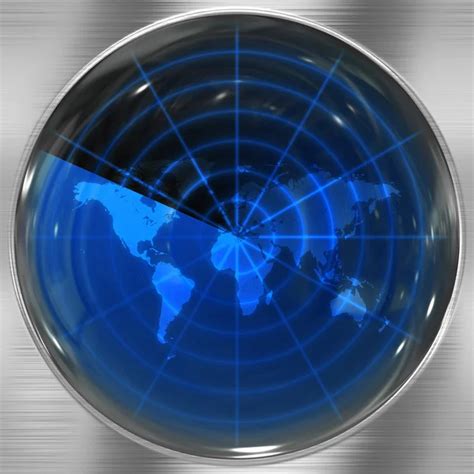 World Radar Screen Stock Photo Arenacreative