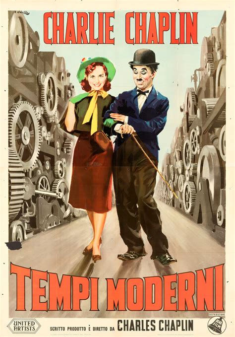 Charlie Chaplin Modern Times Poster