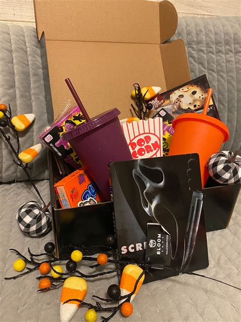 Halloween Movie Box Horror Movie Box Etsy