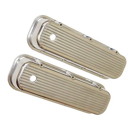 Buy Demotor Performance Polished Aluminum Valve Covers Tall Finned For