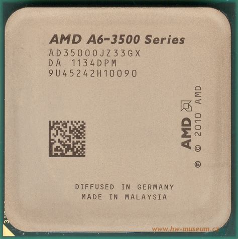 Amd A6 3500 Hardware Museum