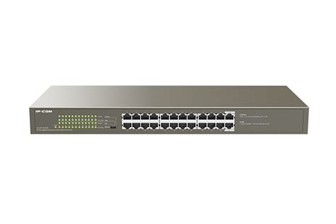 IP-COM 24-Port Gigabit Rackmount Switch With 24-Port PoE - PSA Products