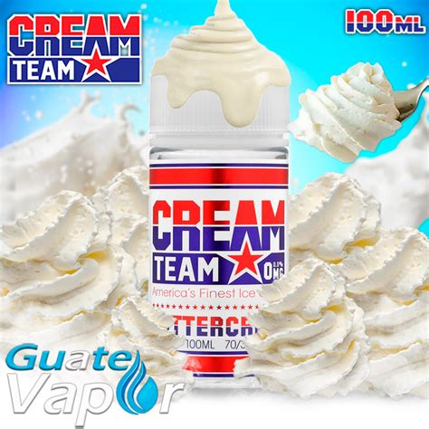 Buttercream CREAM TEAM 100ml GuateVapor