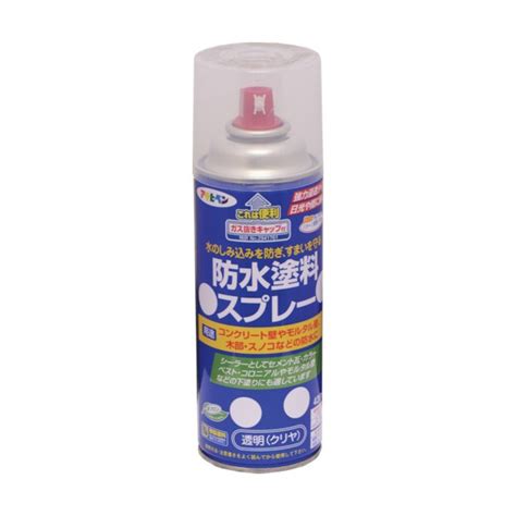 【楽天市場】アサヒペン 防水塗料スプレー 420ml 透明クリヤ 1点：diy Factory Online Shop