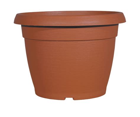 Pot De Fleur Plastique Coloris Terre Cuite Poterie Pots De Fleurs