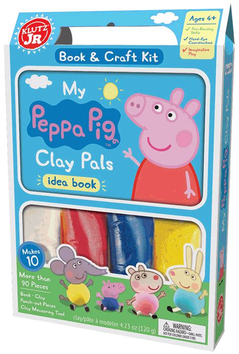 Klutz Jr: My Peppa Pig Clay Pals by Editors of Klutz - Art and Craft ...