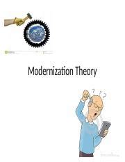 modernization theory powerpoint modernization theory modernization