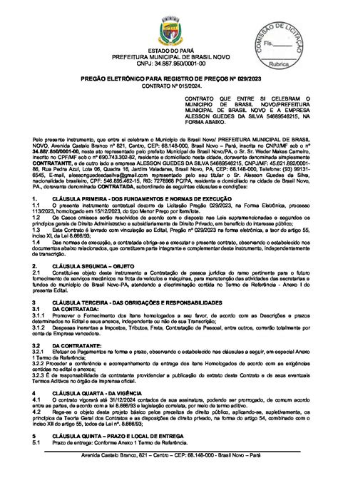 Contrato Pe Srp Guedes Adm Prefeitura