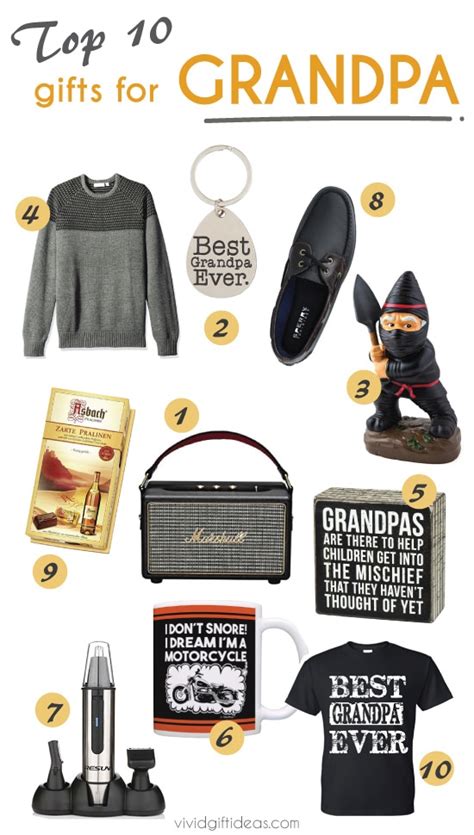 Top 10 Father's Day Gifts for Grandfather Who Has Everything