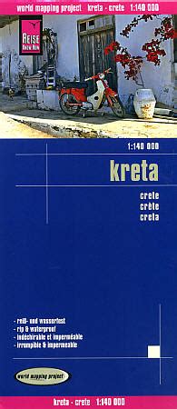 Crete Road Maps Detailed Travel Tourist Driving