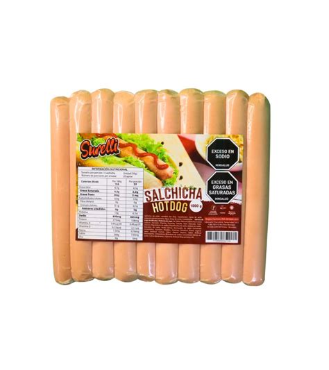 Salchicha Hot Dog Surelli