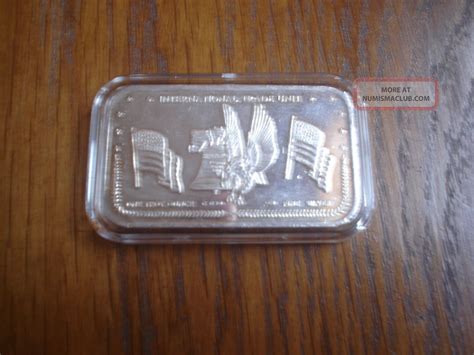 Vintage 1 Oz 999 Silver International Trade Unit Eagle Fractional