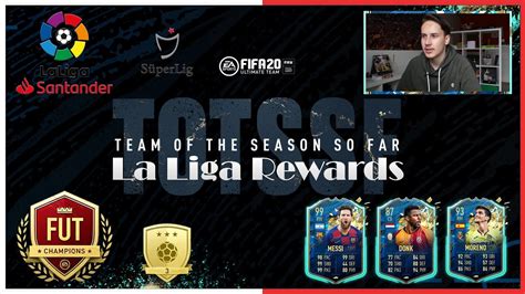 Fifa 20 Laliga Totssf Weekend League Rewards Afm Youtube