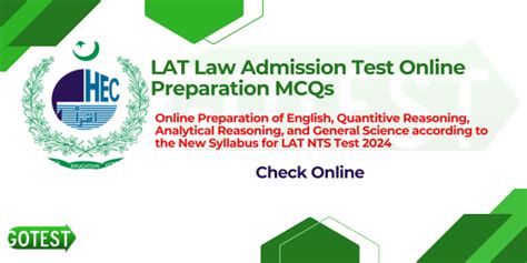 Lat Law Admission Test Preparation Mcqs Online