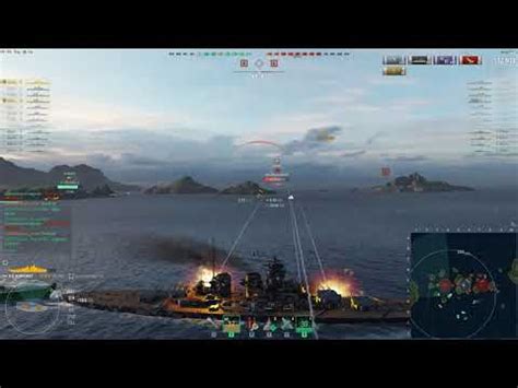 World Of Warships Gro Er Kurf Rst K Youtube