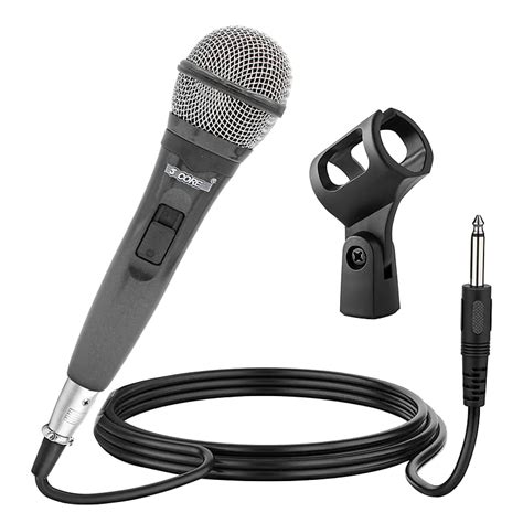 5 Core Professional Dynamic Microphone Cardiod Unidirectional Reverb