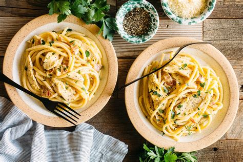 Easy Healthy Chicken Carbonara Your Go To Dinner Recipe