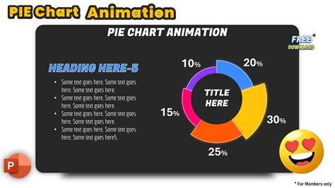 150 Animated Pie Chart Animation Using Powerpoint Morph Transition Youtube