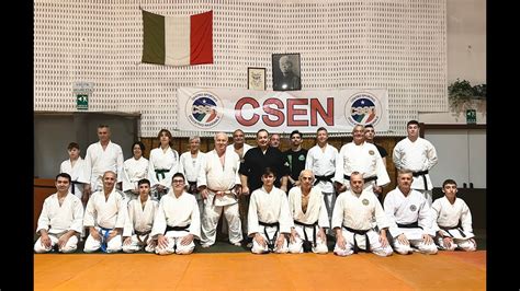 Sensei Alfonso Torregrossa Una Parte Del Seminario Jujitsu Csen