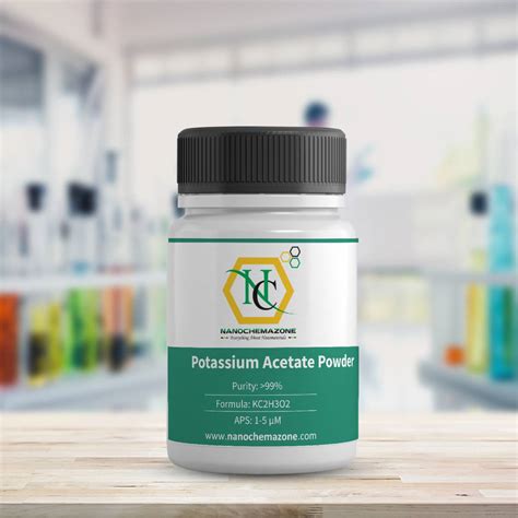 Potassium Acetate Powder | Low Price $1| highly pure | Nanochemazone