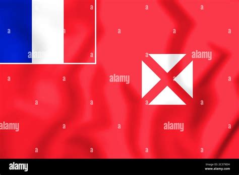 3D Flag Of Wallis And Futuna 3D Illustration Stock Photo Alamy