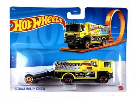 HOT WHEELS CIĘŻARÓWKA SCANIA RALLY TRUCK GKC Allegro pl