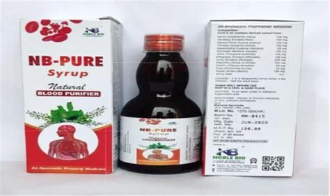 Herbal Blood Purifier Syrup At Rs 180 Pharmaceutical Syrup In