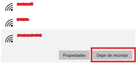 Cómo eliminar una red WiFi guardada en Windows 10