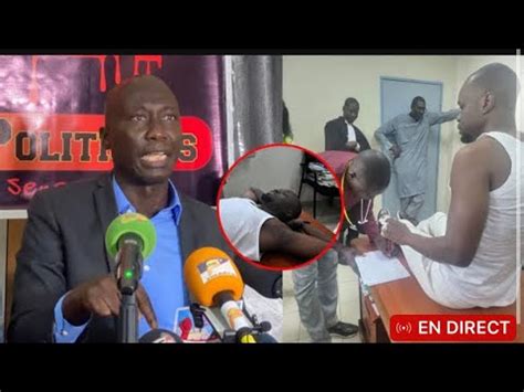 Direct Dame Mbodji Cheick Omar Diagne Et Cledor Face A La Presse