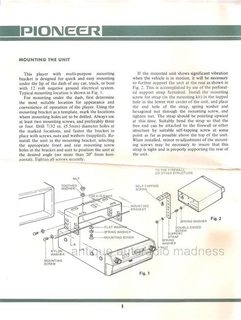 Autoradio Pioneer Tp Track