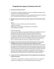 Preguntas De Repaso Y T Rminos Clave Vii Docx Preguntas De Repaso Y