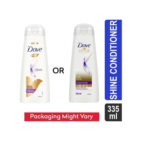 Dove Daily Shine Conditioner With Nutritive Serum For Smooth Shiny