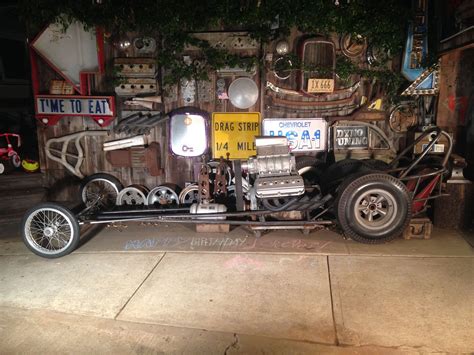 Vintage Dragster Frame Ft Axle Etc The Hamb