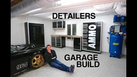 Ultimate Garage Build For Detailers Youtube